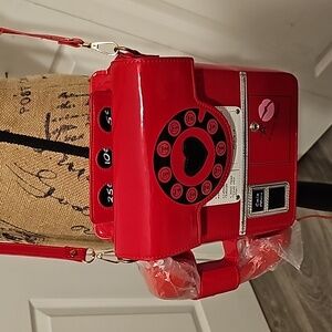 New cross body pay phone purse works with cell